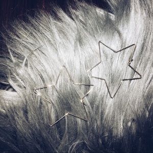 Star shaped earrings!